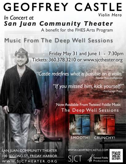 Geoffrey Castle San Juan Community Theater May 31 & June 1 2013